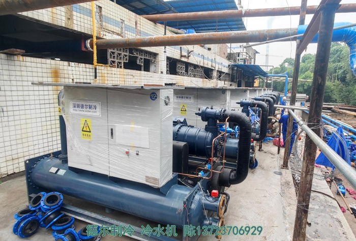德爾制冷冷水機用于制藥廠